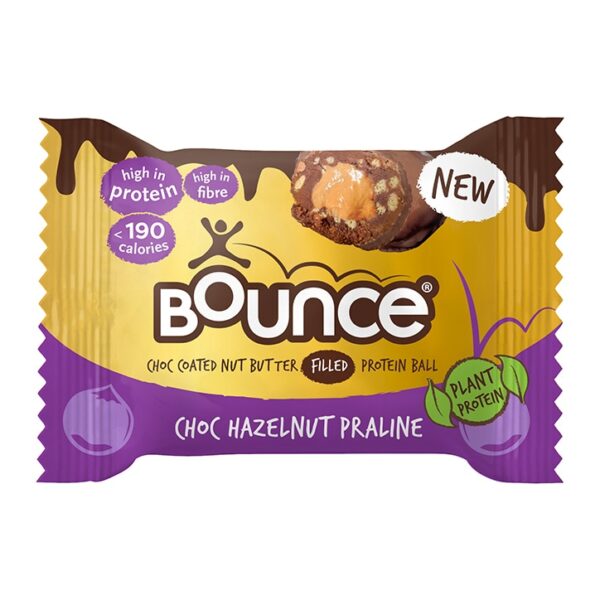 BOUNCE CHOCO HAZELNUT PRALINE PROTEIN BALL