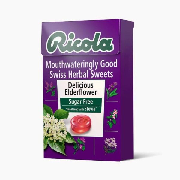 RICOLA ELDERFLOWERS SWISS HERBAL SWEETS