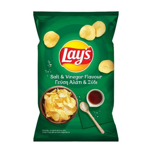 LAYS SALT AND VINEGAR CHIPS